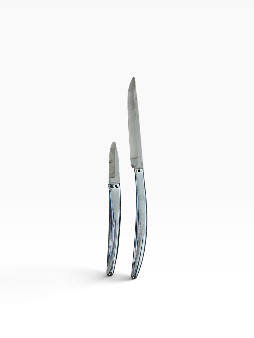 Saladmaster Stainless Steel Knife Set Steak Paring Lot Of 2 #702 & #401 Cutlery